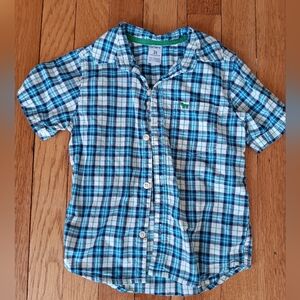 Plaid Short Sleeve Shirt